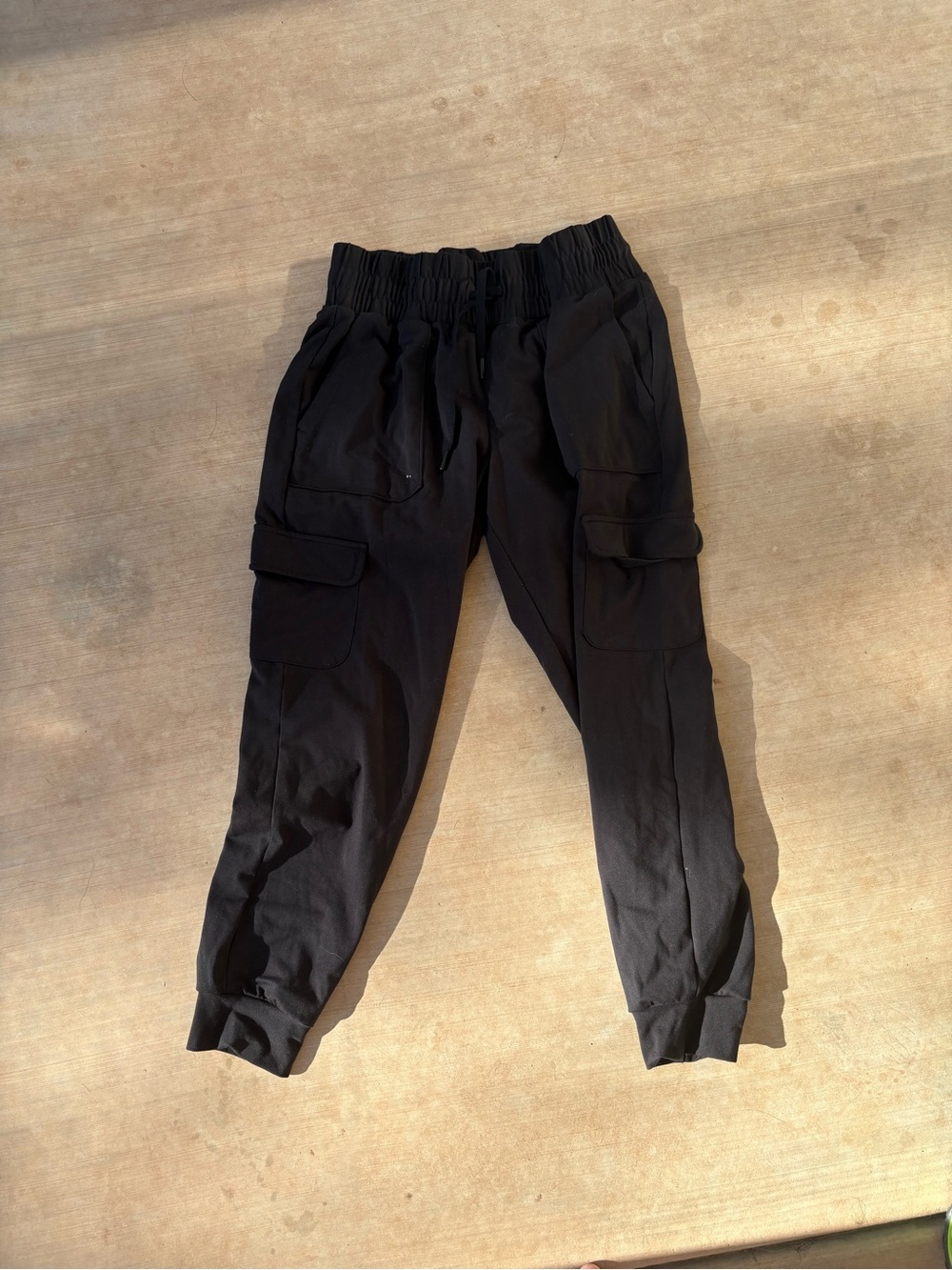 Mondetta Performance Luxury Black Athletic Joggers - Size S